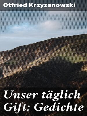 cover image of Unser täglich Gift